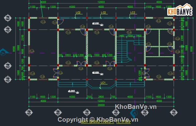 trạm xá 2 tầng,Bản vẽ trạm xá xã 8.5x20m,Bản vẽ trạm xá xã,Trạm xá xã,trạm y tế 2 tầng,kiến trúc trạm y tế